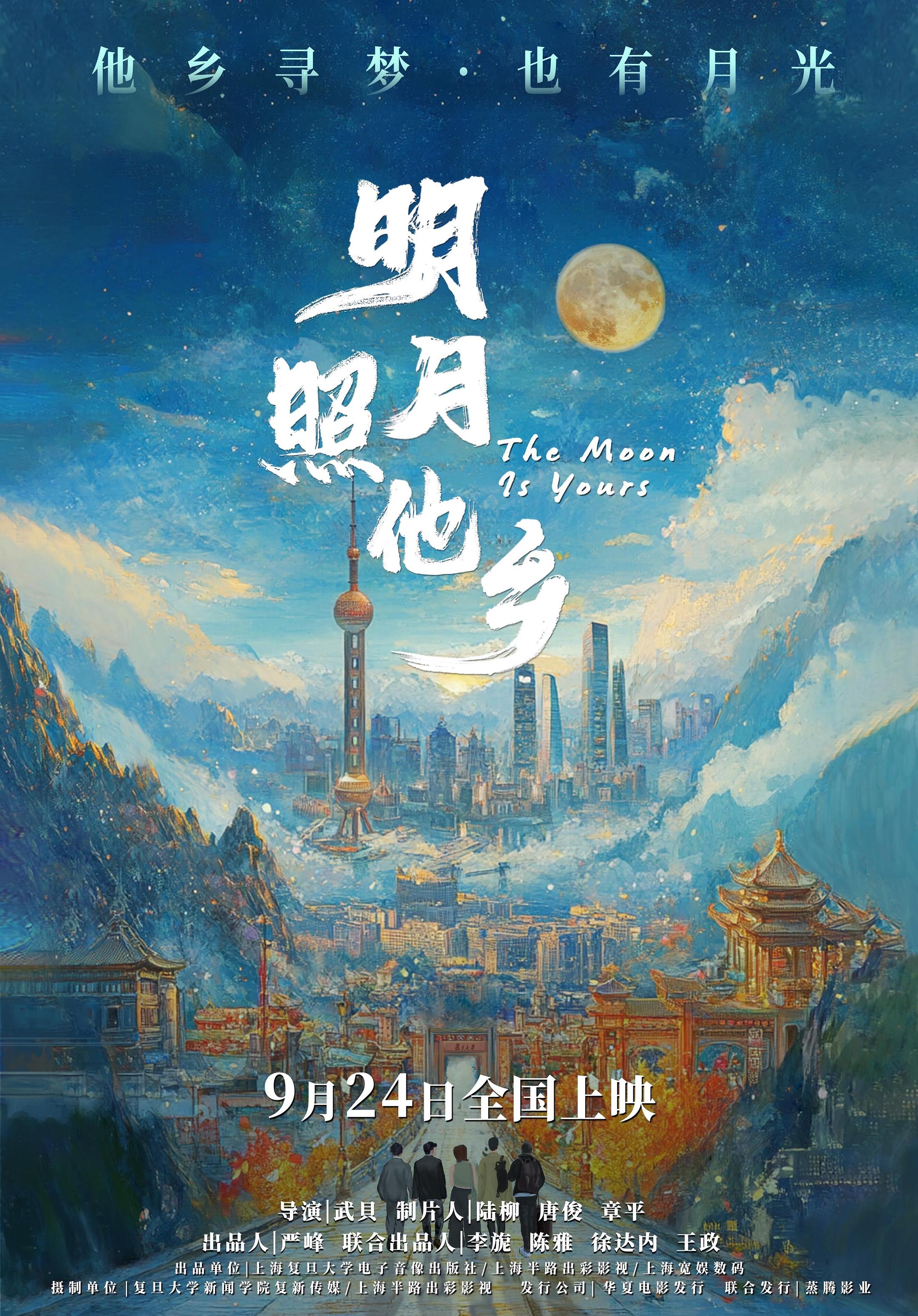 明月照他乡海报